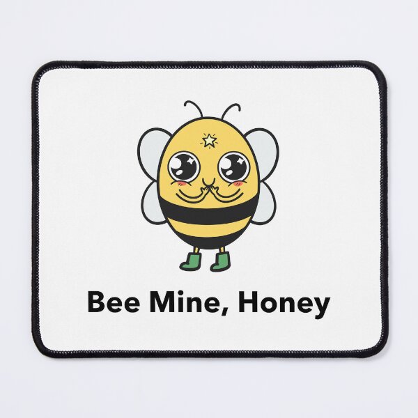 Item preview, Bee Mine – Cute Honey Bee Love Design with Sweet Romantic Message for Valentine’s Day and Nature Lovers designed and sold by Ani-24.