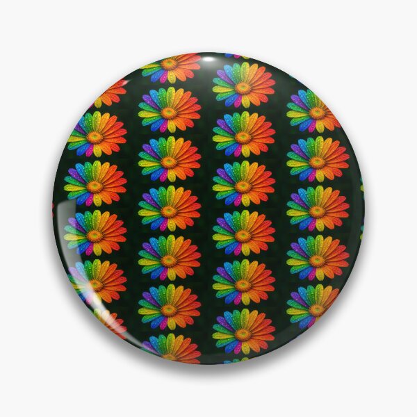 Item preview, Rainbow flower in the morning dew designed and sold by Sigtrix.
