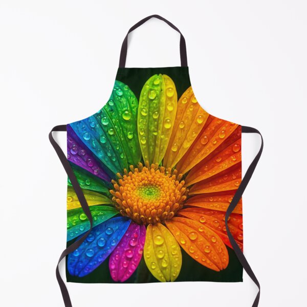 Item preview, Rainbow flower in the morning dew designed and sold by Sigtrix.