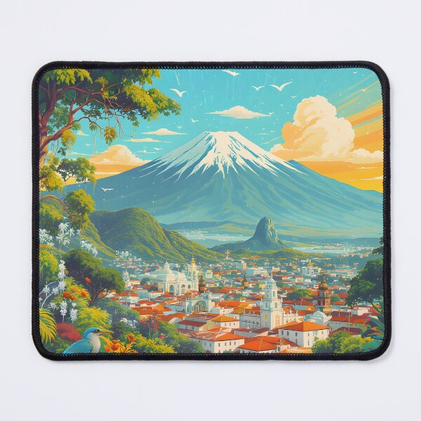 Item preview, Ecuador Retro Travel Poster designed and sold by kacperartdesign.