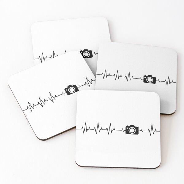 Item preview, Camera Heartbeat – Photography Pulse Line Design designed and sold by Toucan Designs.