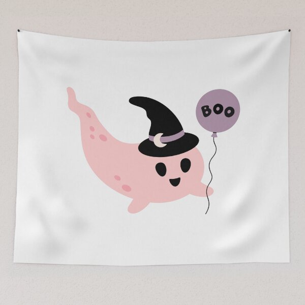 Item preview, Pink Ghost - Girly Halloween Design designed and sold by Julza Art.