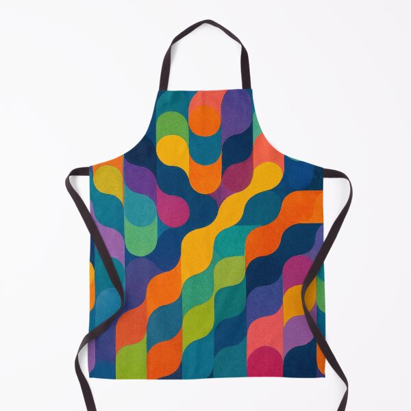 Item preview, Wave pattern made of color shapes designed and sold by Sigtrix.
