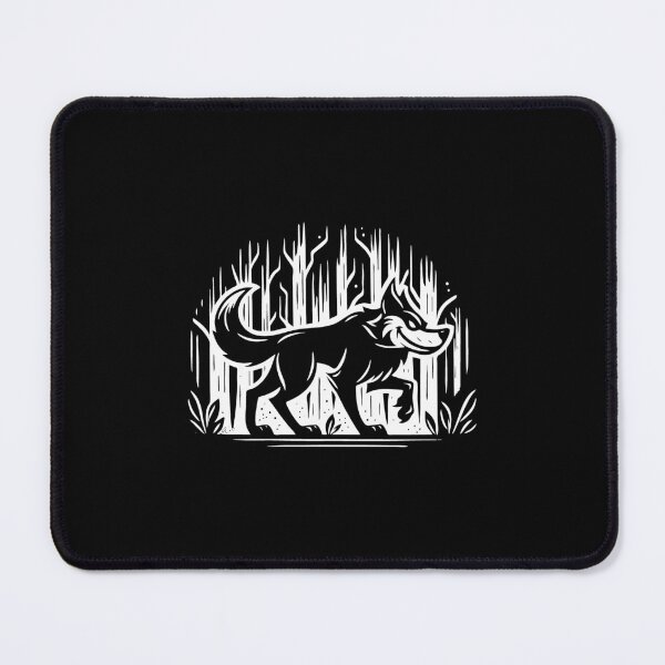 Item preview, Bad Wolf Design – Wild, fearless and mysterious designed and sold by RetroMaritalArt.