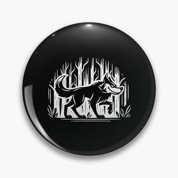 Item preview, Bad Wolf Design – Wild, fearless and mysterious designed and sold by RetroMaritalArt.