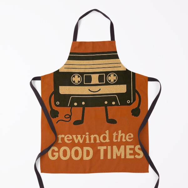 Item preview, Retro Cassette Rewind the Good Times designed and sold by tarotstarostina.