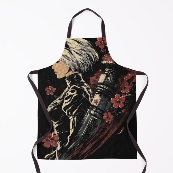 Item preview, 2B Nier Cybernetic Android Warrior Fan Art - Futuristic Blade Maiden Graphic Tee Design designed and sold by Senpaiwaves.