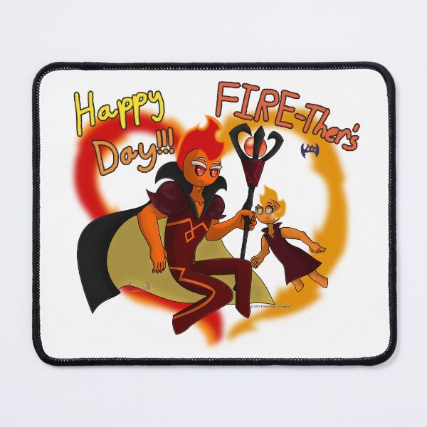 Item preview, FireSpirit + Wildfire Cookie Father's Day (Cookie Run) designed and sold by DarkDragonDeception - Claudia.