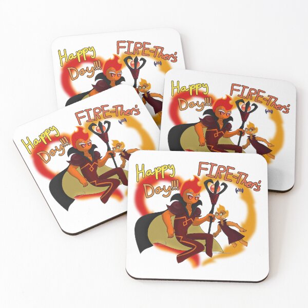Item preview, FireSpirit + Wildfire Cookie Father's Day (Cookie Run) designed and sold by DarkDragonDeception - Claudia.