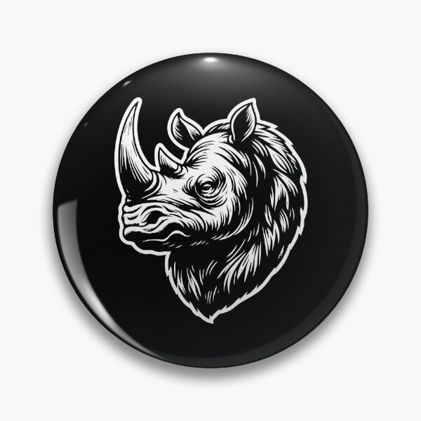 Item preview, Woolly Rhino Design – Cool, soft and original designed and sold by RetroMaritalArt.