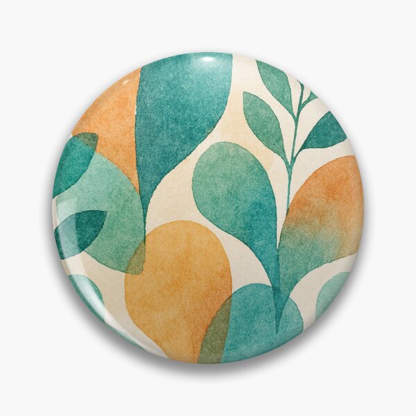 Item preview, Watercolor composition of natural forms designed and sold by Sigtrix.