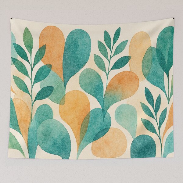 Item preview, Watercolor composition of natural forms designed and sold by Sigtrix.