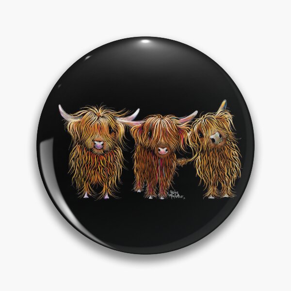 Item preview, Scottish HIGHLAND COW ' HuMPHReY, PoRRiDGe, CoooWeee ‘ BY SHIRLEY MACARTHUR designed and sold by Shirley MacArthur Art.