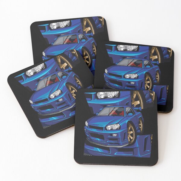 Item preview,  Skyline R34 JDM Car | Japanese Tuning Art  designed and sold by TeeFuel.