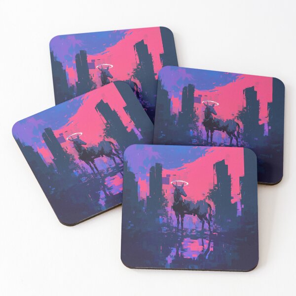 Item preview, Halo Deer in Neon Ruins designed and sold by Christian Weiss.