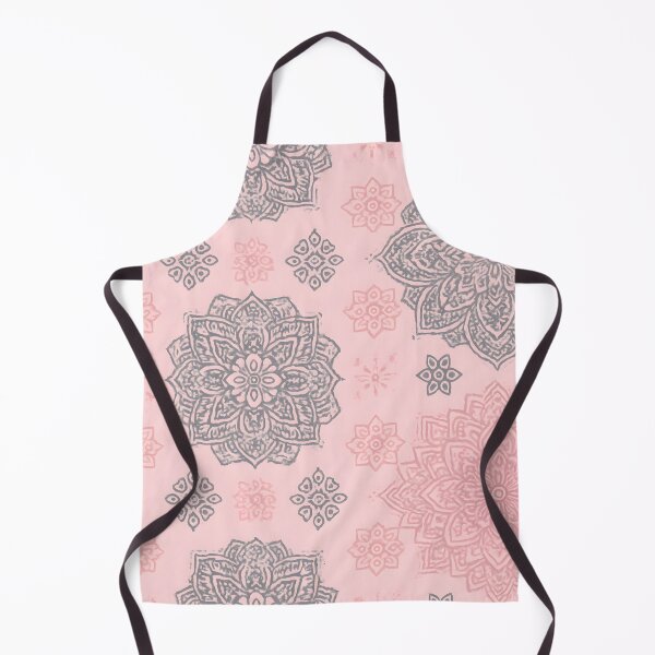 Item preview, Pink and Grey Mandala Seamless Pattern designed and sold by SassyArtistry.