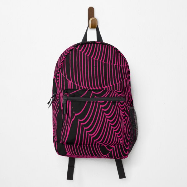 Item preview, Artistic Halloween Spider Cobweb Doodle In Pink designed and sold by taiche.