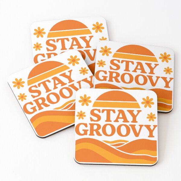 Item preview, Stay Groovy Retro Design designed and sold by nkhookysun.