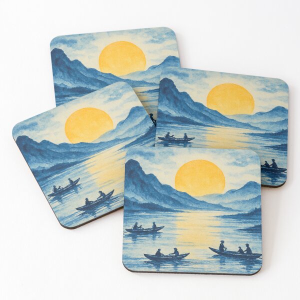 Item preview, River cruise in the blue hour designed and sold by Sigtrix.
