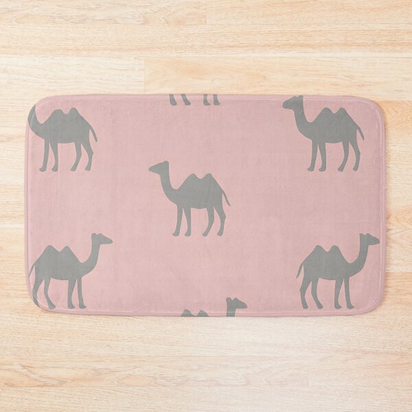 Item preview, Grey Camel Seamless Pattern on Pink designed and sold by SassyArtistry.
