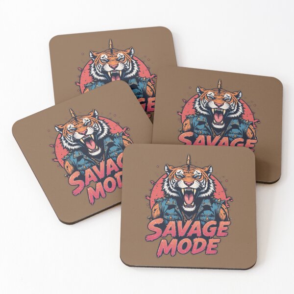 Item preview, Savage mode tiger designed and sold by Dospart.