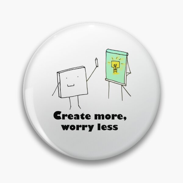 Item preview, Create more, worry less designed and sold by A&O Boutique.