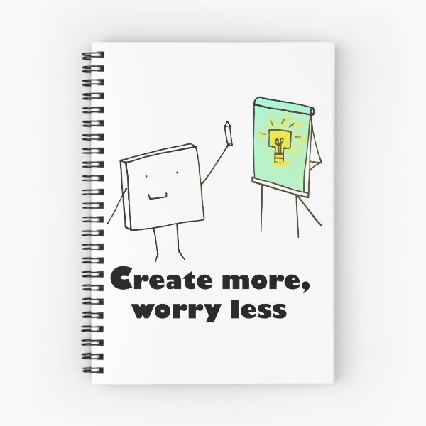 Item preview, Create more, worry less designed and sold by A&O Boutique.