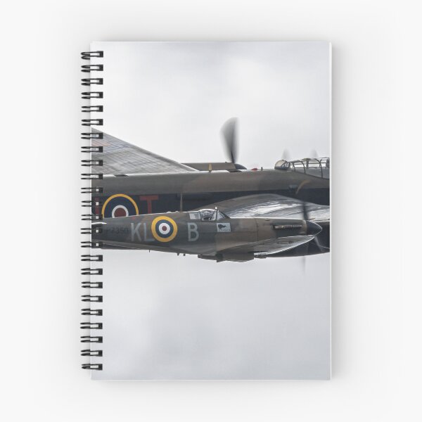 Item preview, BBMF Lancaster and Spitfire designed and sold by Airpower Art.