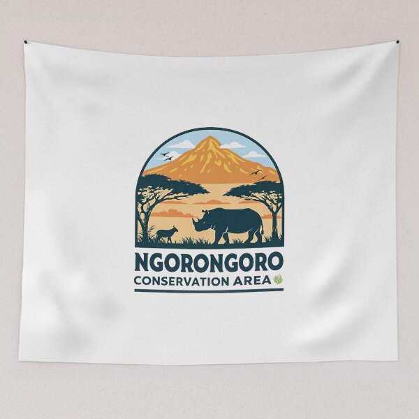 Item preview, Ngorongoro Conservation Area (Tanzania) designed and sold by likbatonboot.