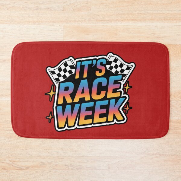 Item preview, It's Race Week designed and sold by ZooStateofMind.