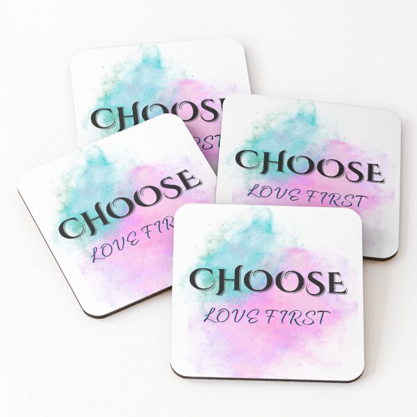 Item preview, Choose Love First – Inspirational Quote T-Shirt designed and sold by MethuDias.