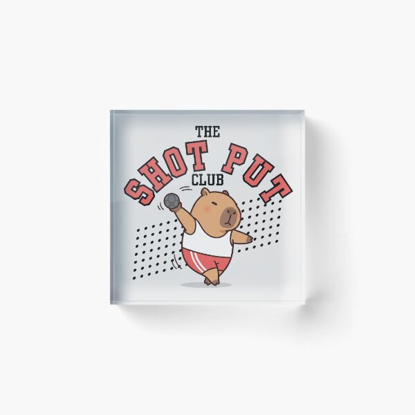 Item preview, The Shot Put Club - Capybara designed and sold by The magic  Yellow bus.
