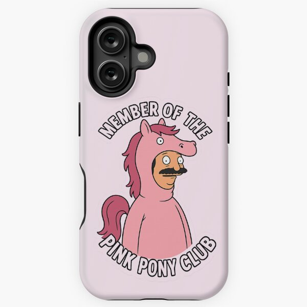 Item preview, Bob's Burgers Pink Pony Club Sticker designed and sold by NeonNostalgia1.