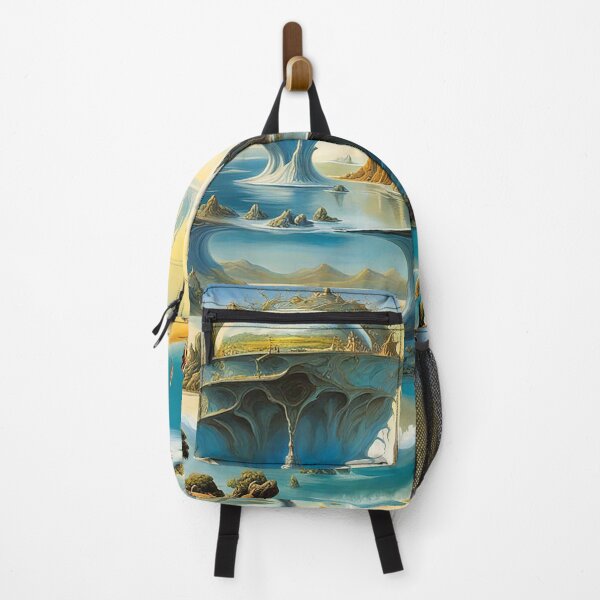 Item preview, Nature’s Dream Surreal Art T-Shirt – Fantasy Ocean Landscape Tee designed and sold by artmanikin.