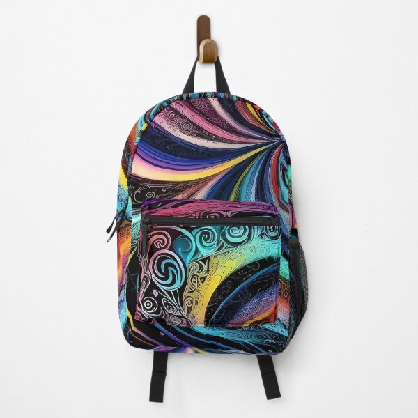 Item preview, Eye-Catching Splash Art – Vivid Abstract Spiral Energy Design designed and sold by artmanikin.