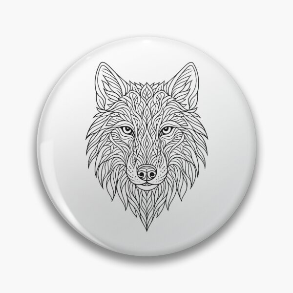 Item preview, Wolf Classic wolf head  designed and sold by PrintAtelier.
