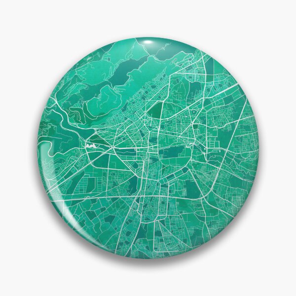 Item preview, Damascus City Map of Syria - Watercolor designed and sold by deMAP.