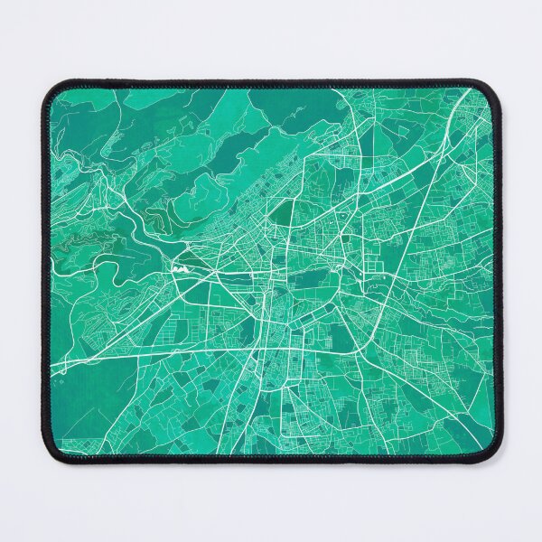 Item preview, Damascus City Map of Syria - Watercolor designed and sold by deMAP.
