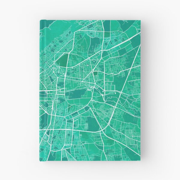 Item preview, Damascus City Map of Syria - Watercolor designed and sold by deMAP.