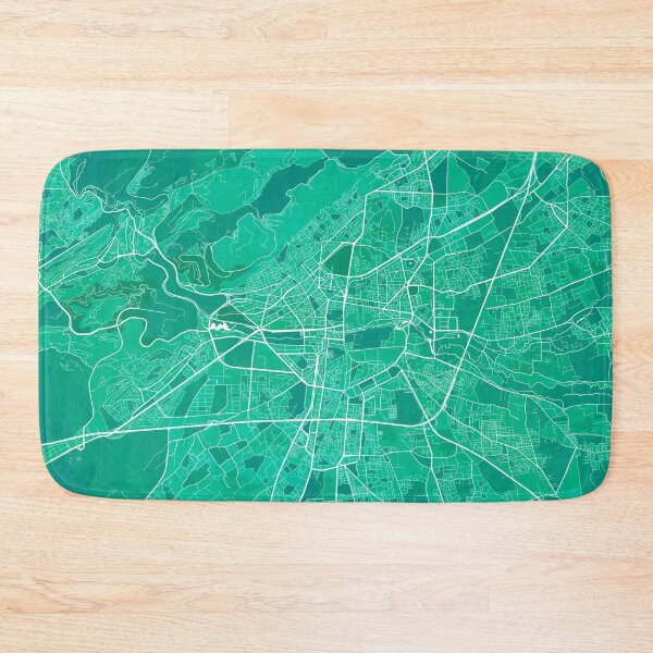 Item preview, Damascus City Map of Syria - Watercolor designed and sold by deMAP.