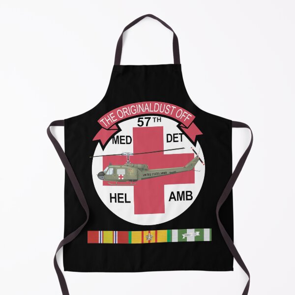 Item preview, Army - 57th Medical Co - Original Dustoff - Vietnam w Pilot Wings w VN SVC X 300 designed and sold by Military Insignia Products.