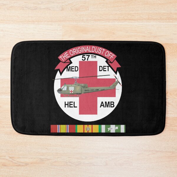 Item preview, Army - 57th Medical Co - Original Dustoff - Vietnam w Pilot Wings w VN SVC X 300 designed and sold by Military Insignia Products.