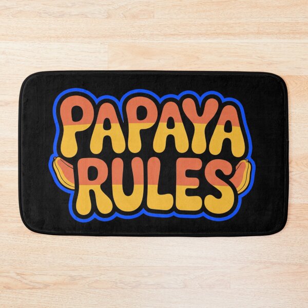 Item preview, Papaya Rules designed and sold by ZooStateofMind.
