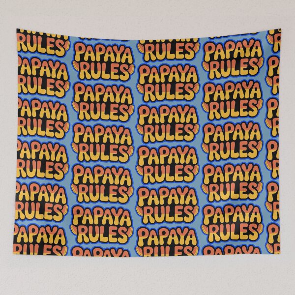 Item preview, Papaya Rules designed and sold by ZooStateofMind.