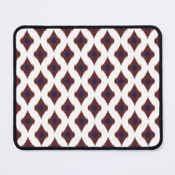 Item preview, Blue and red Geometric Ikat Seamless Pattern designed and sold by Onulodesign.