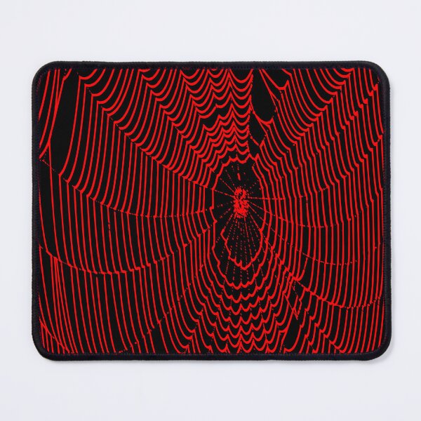 Item preview, Artistic Halloween Spider Cobweb Doodle In Red designed and sold by taiche.