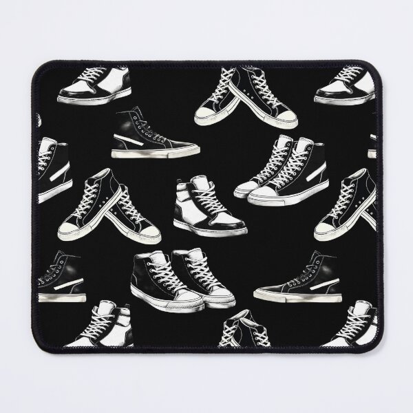 Item preview, Black and White Sneakers | Vintage Aesthetic designed and sold by UnhingedBird.