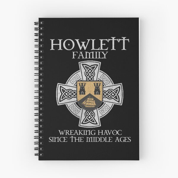 Item preview, Howlett Family Crest – Medieval Heritage Emblem for Ancestry Lovers & Vintage Style Fans designed and sold by 9X FR.