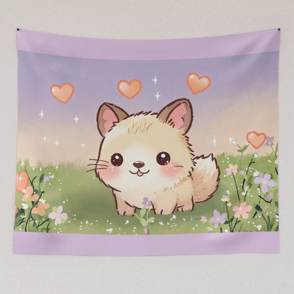 Item preview, Sparkling Dreams Collection - Baby Fennec Fox designed and sold by TheVelvetPipsLab.