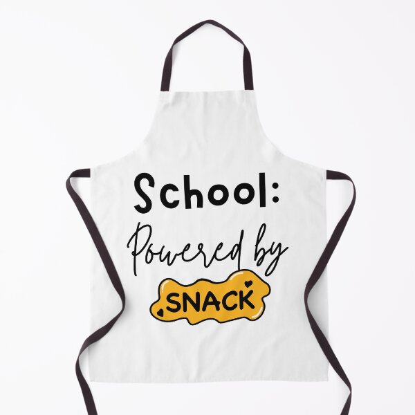Item preview, School: Powered by Snacks designed and sold by Nikki Krishna.